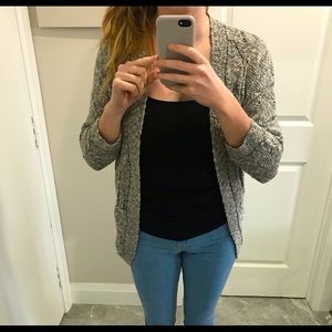 Grey Lightweight Cardigan